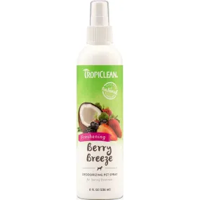 15% OFF: Tropiclean Berry Breeze Deodorizing Pet Spray 8oz