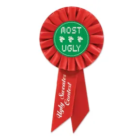 Add Festive Fun With The Ugly Sweater Rosette