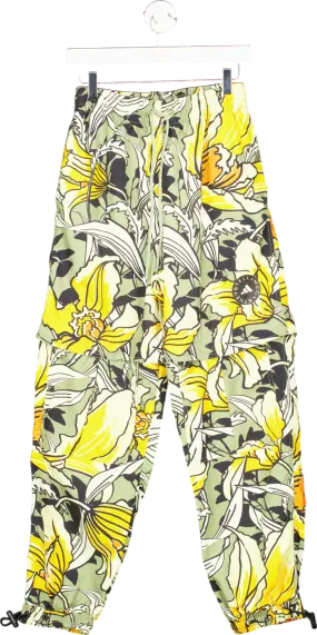 Adidas Stella McCartney Multicolour Floral Trousers UK S