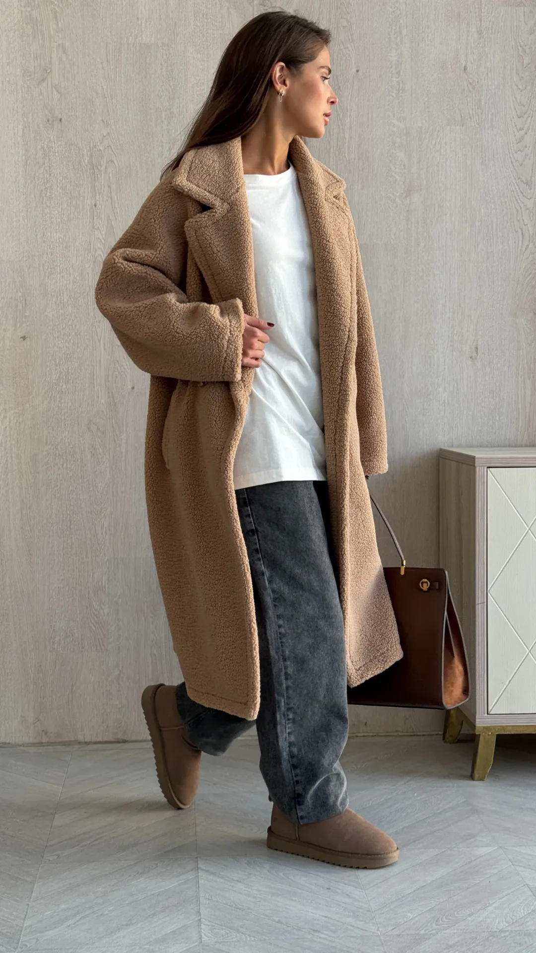 ADRIANA COAT - CAMEL