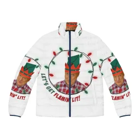 Alf Elf Puffer Jacket - Ugly Christmas Sweater for Aussie Fans