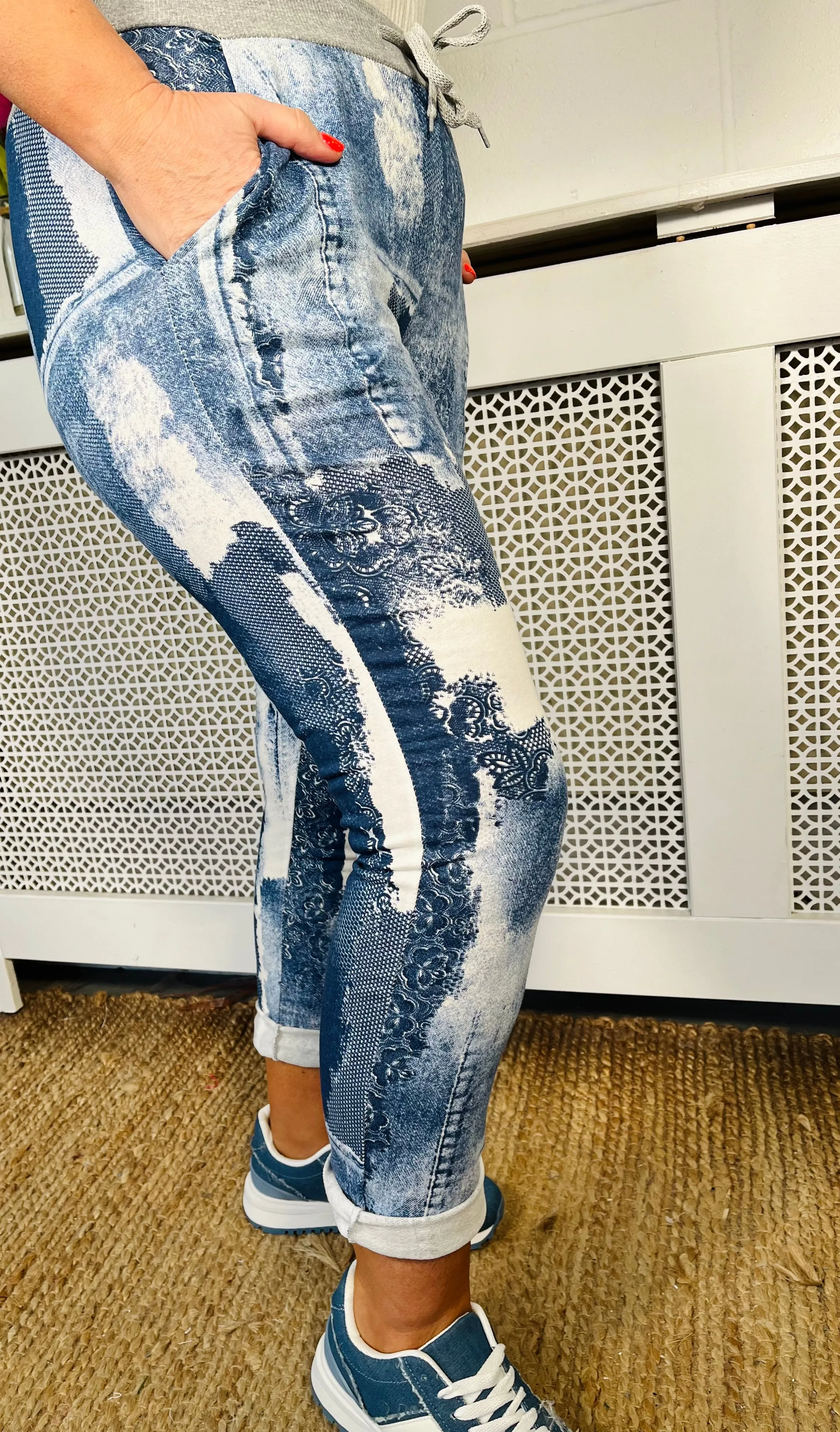 Alice joggers  - Denim Fusion