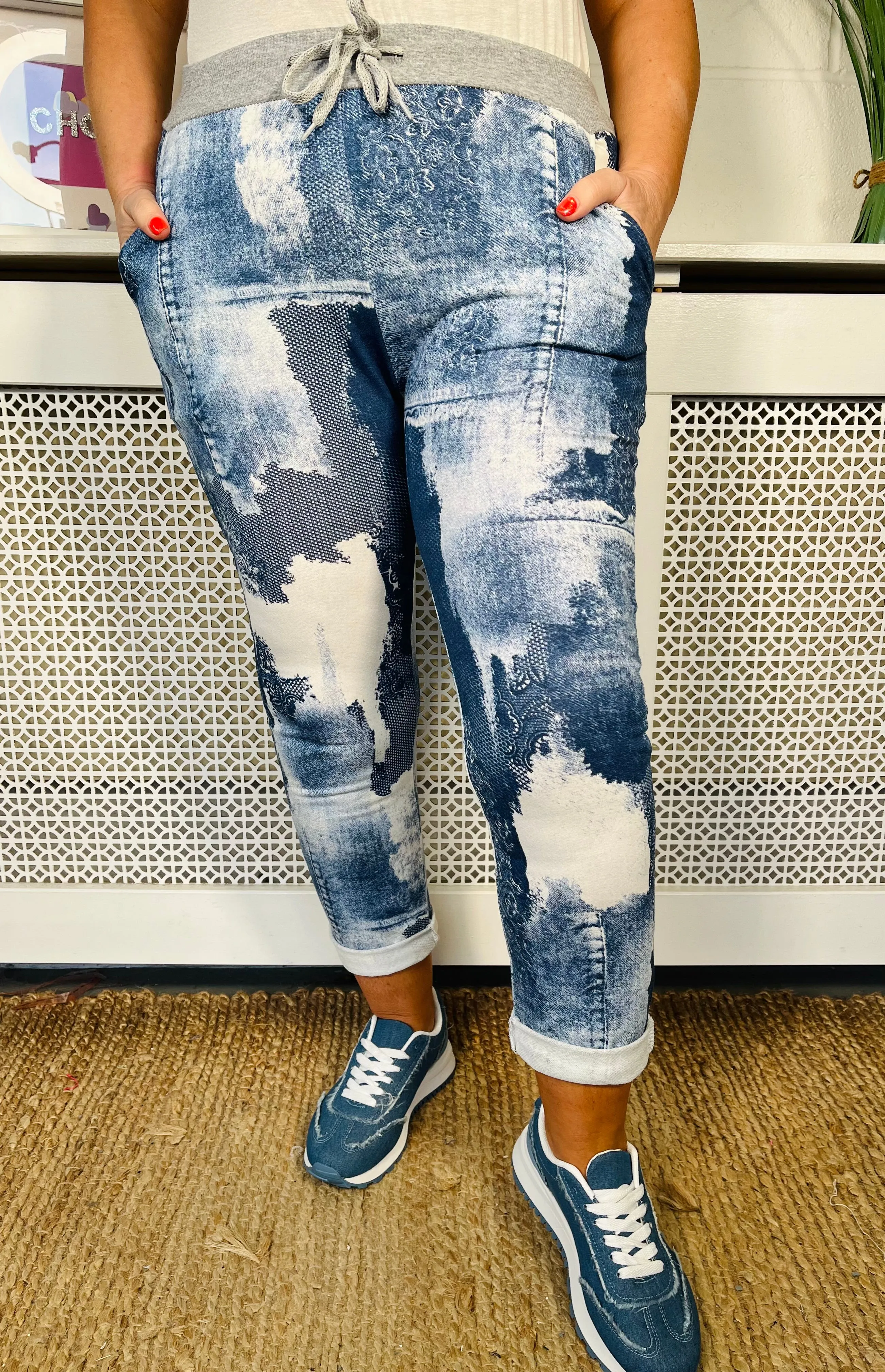 Alice joggers  - Denim Fusion