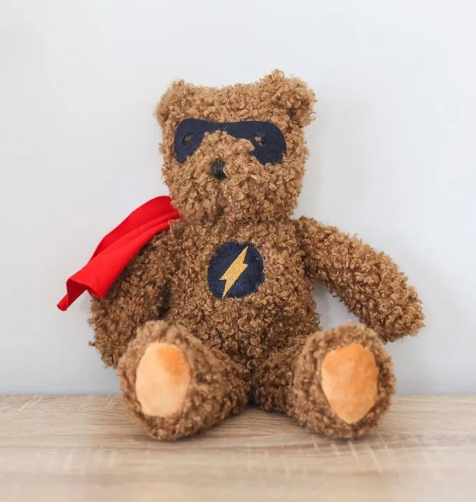 Alimrose Baby Superhero Ted - 27cm