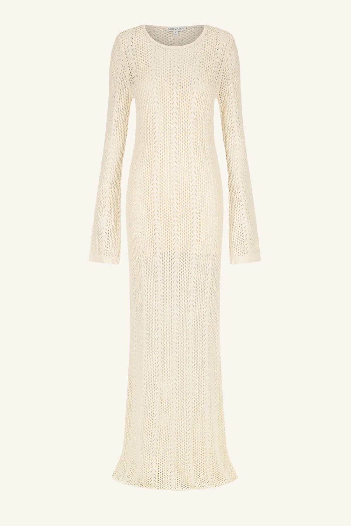 ARLO LONG SLEEVE MAXI DRESS - IVORY