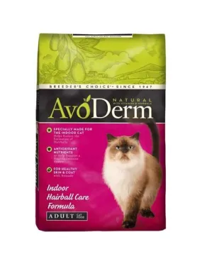 AvoDerm Natural Indoor Hairball Care Formula Adult Dry Cat Food (3.5lbs)