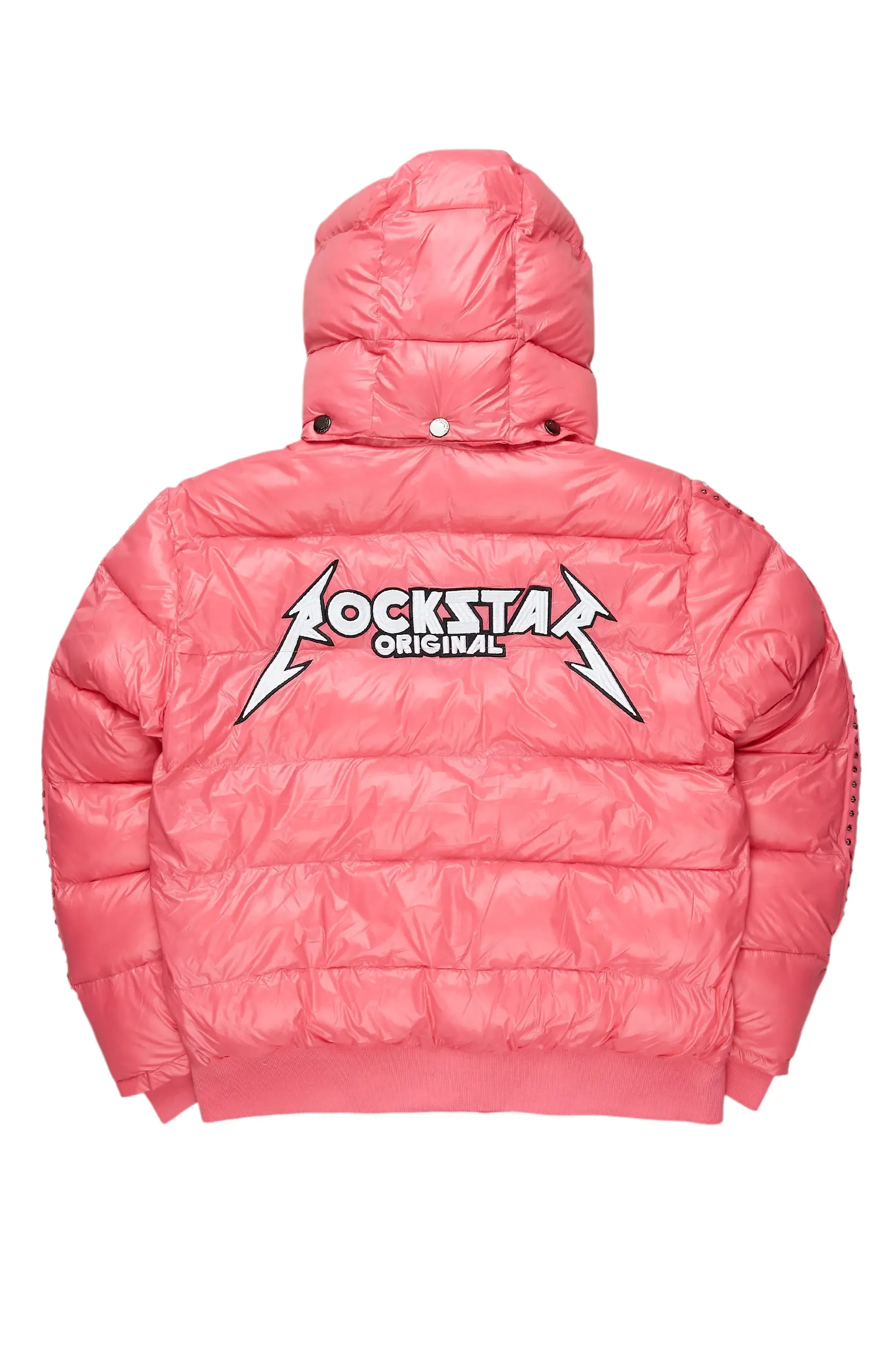 Banklee Pink Puffer Jacket