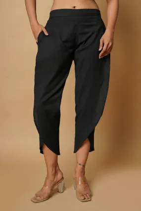 Black Women's Tulip Trousers