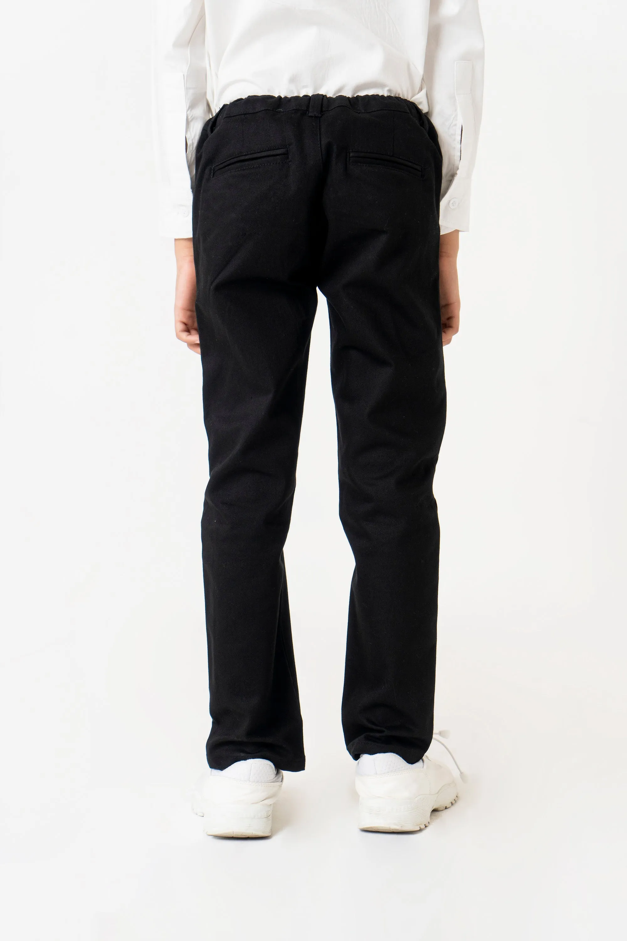 Boys Chino Pants - Black