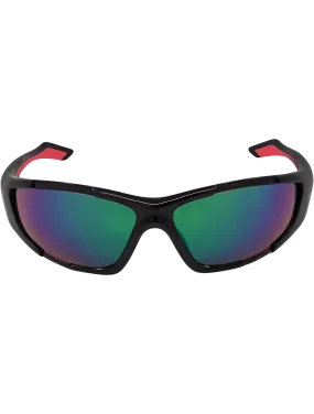 Bullhead Safety Javelin, Polarized Green Mirror Safety Glasses BH1251612