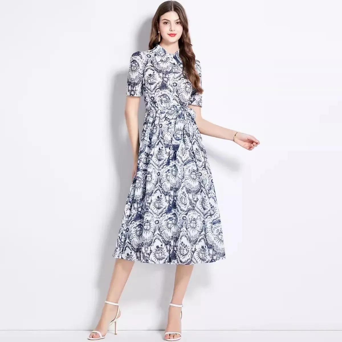 Butterfly Breeze Midi Dress