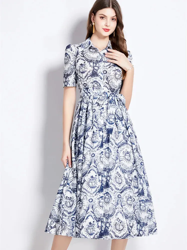 Butterfly Breeze Midi Dress