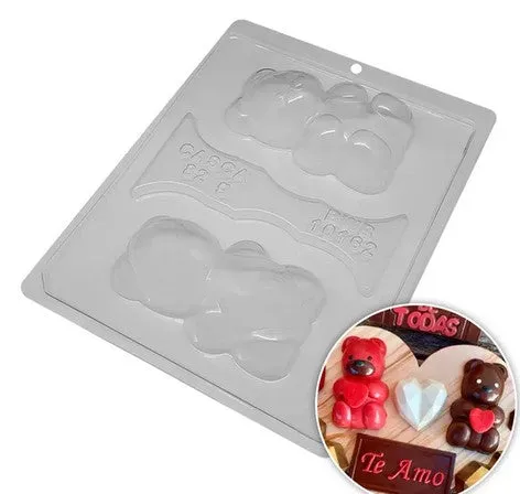 BWB Sitting Teddy Bear Chocolate Mould