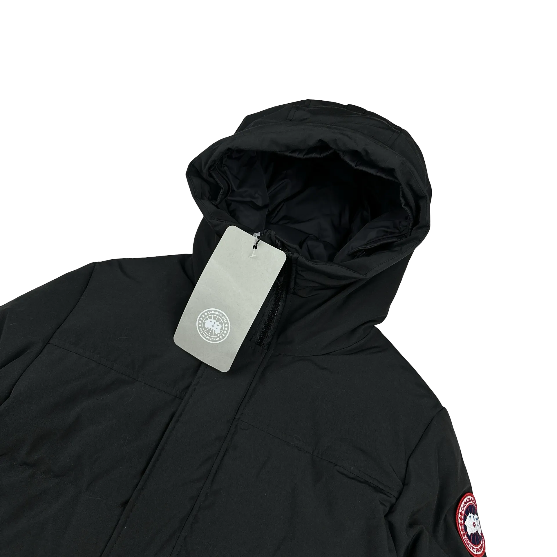 Canada Goose Black Macmilan Parka Jacket - Small