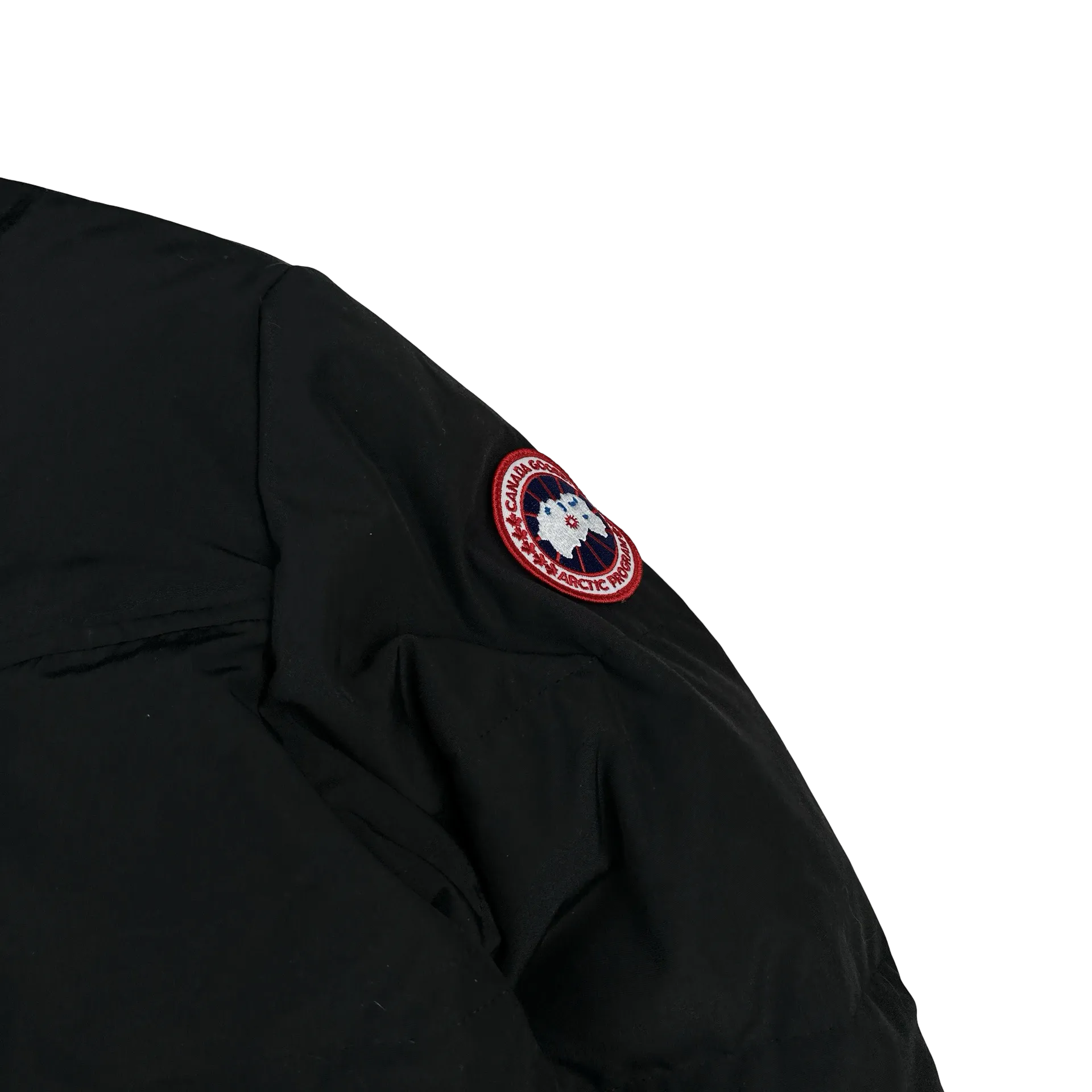 Canada Goose Black Macmilan Parka Jacket - Small