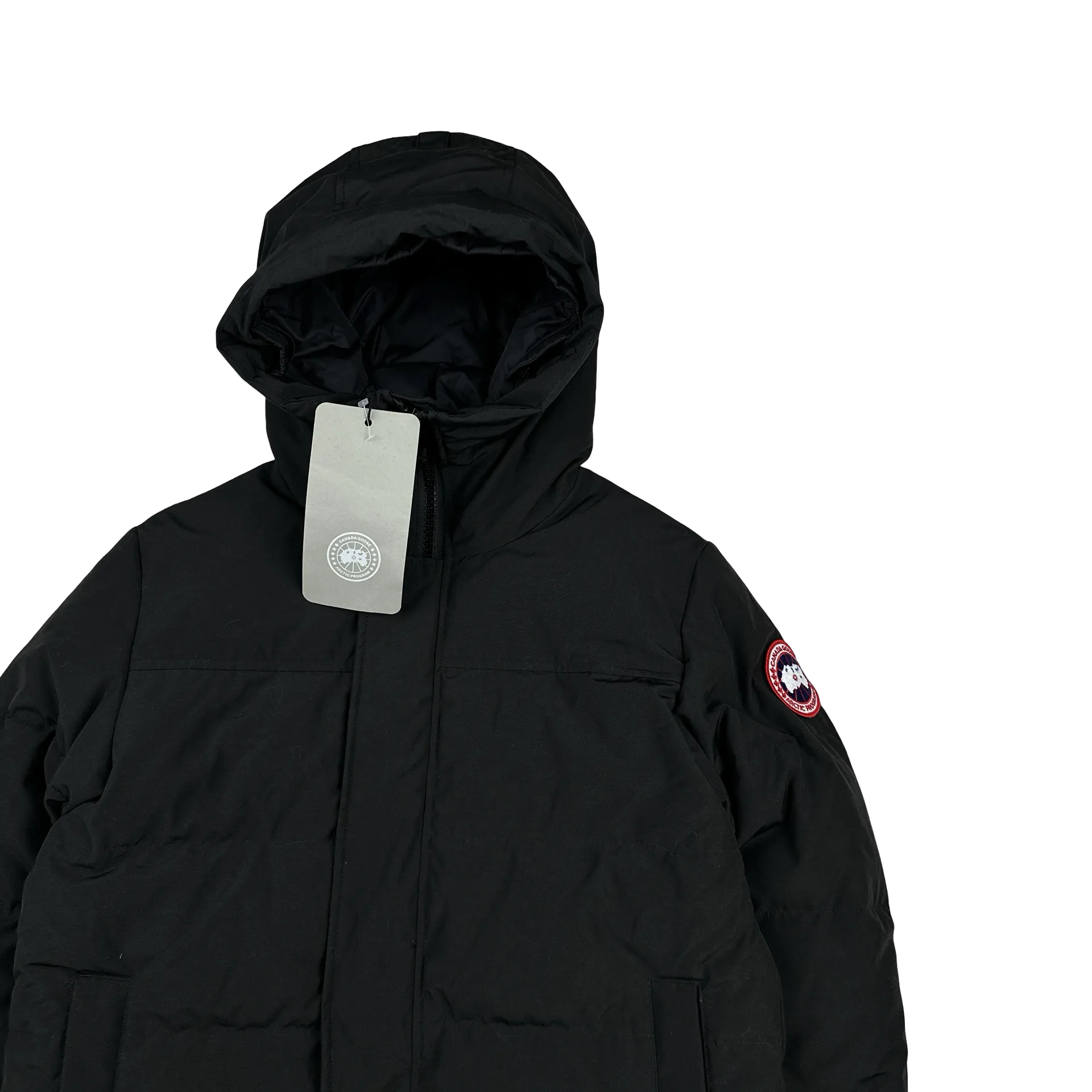 Canada Goose Black Macmilan Parka Jacket - Small