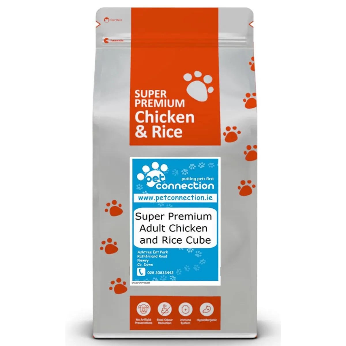 Chicken & Rice | Hypoallergenic Dry Dog Food | Super Premium by Pet Connection