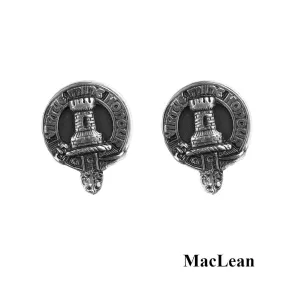 Clan Crest Cufflinks - MacLean