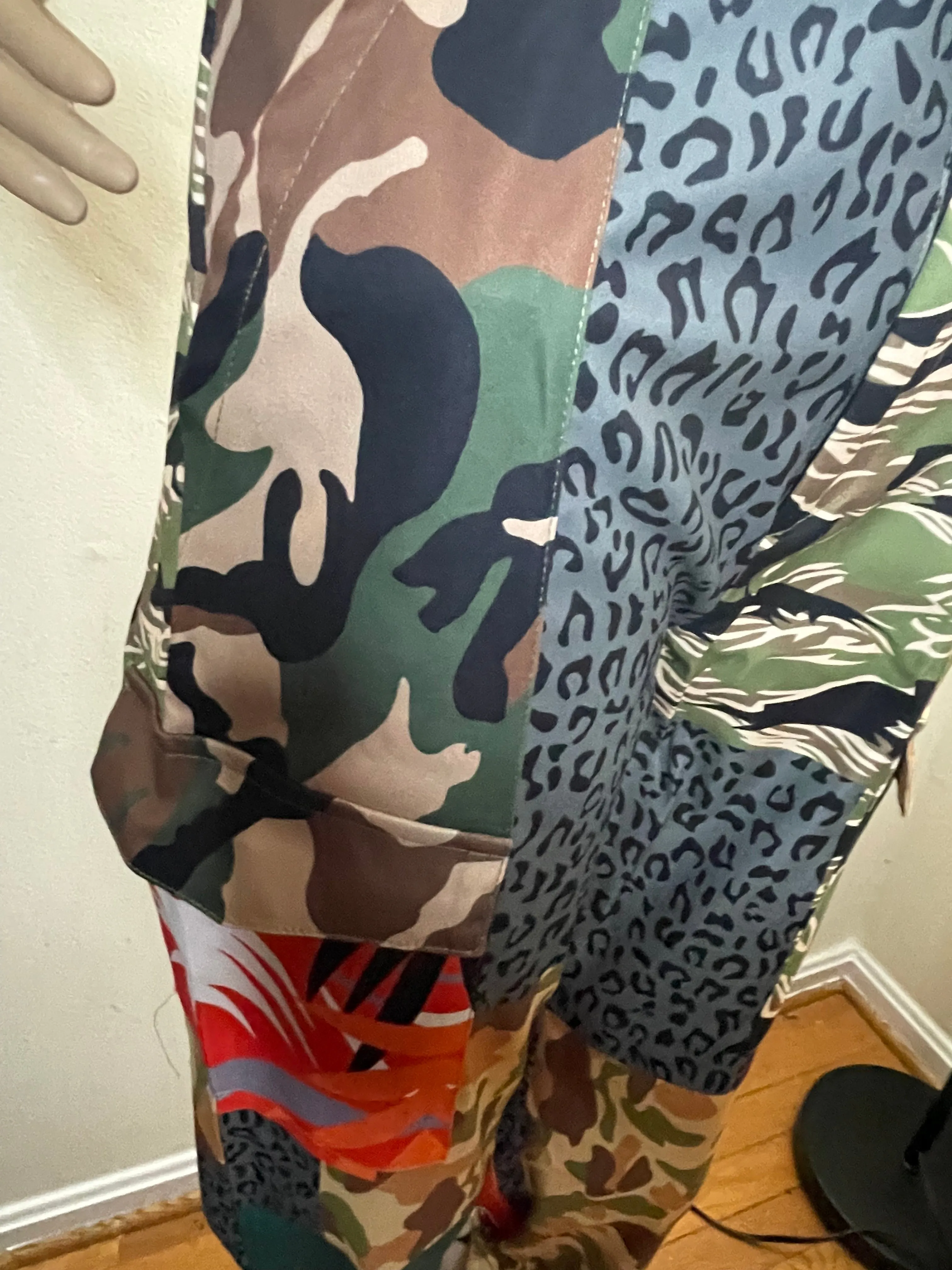 Colored Camouflage pants