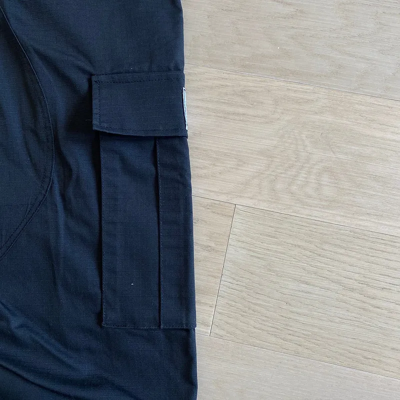 CORTEIZ ALCATRAZ CARGO PANTS BLACK/WHITE