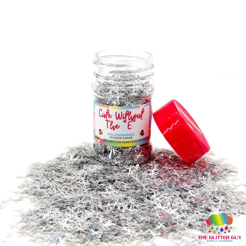 Cute Without The 'E' - The Glitter Guy - Shape Glitter