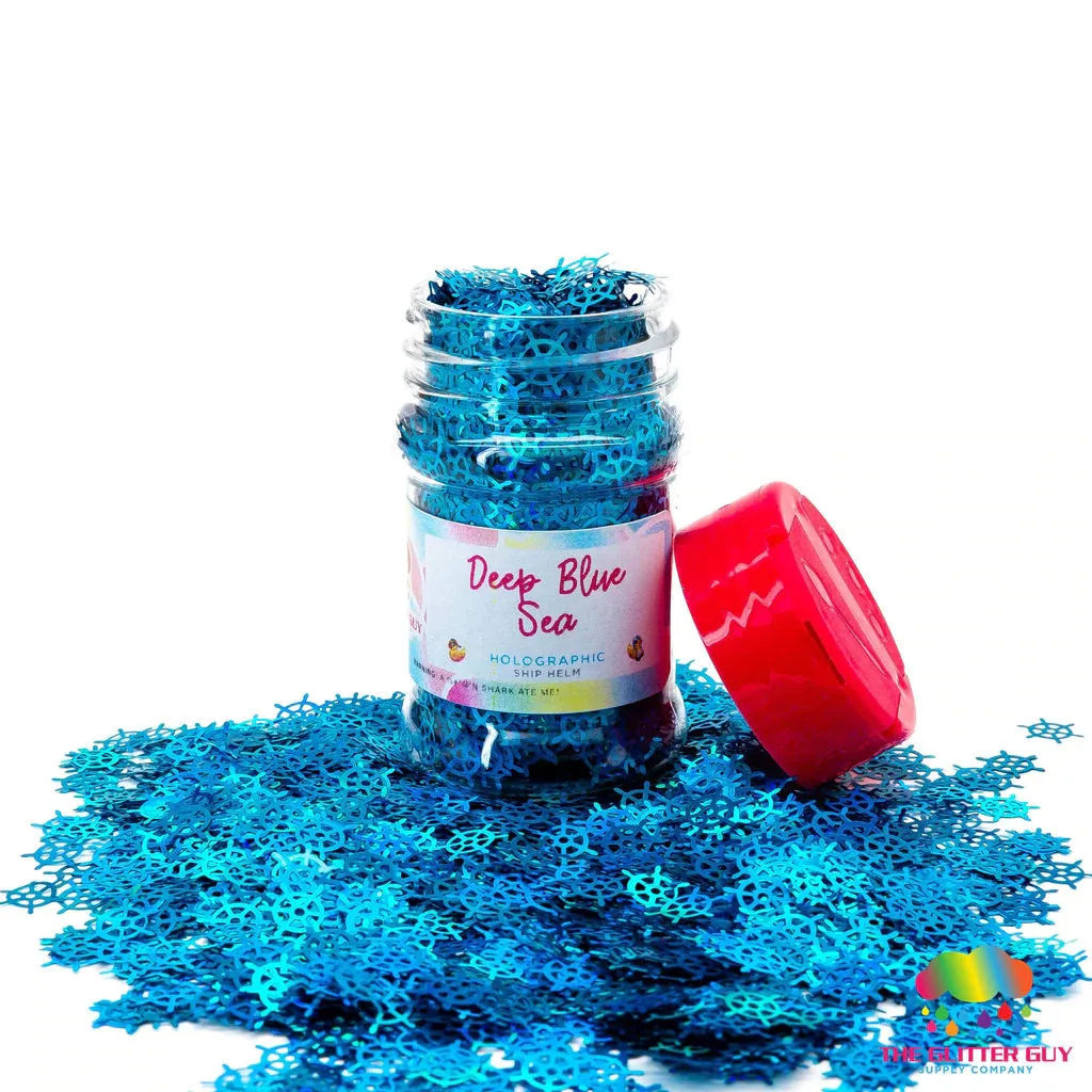 Deep Blue  - The Glitter Guy - Shape Glitter