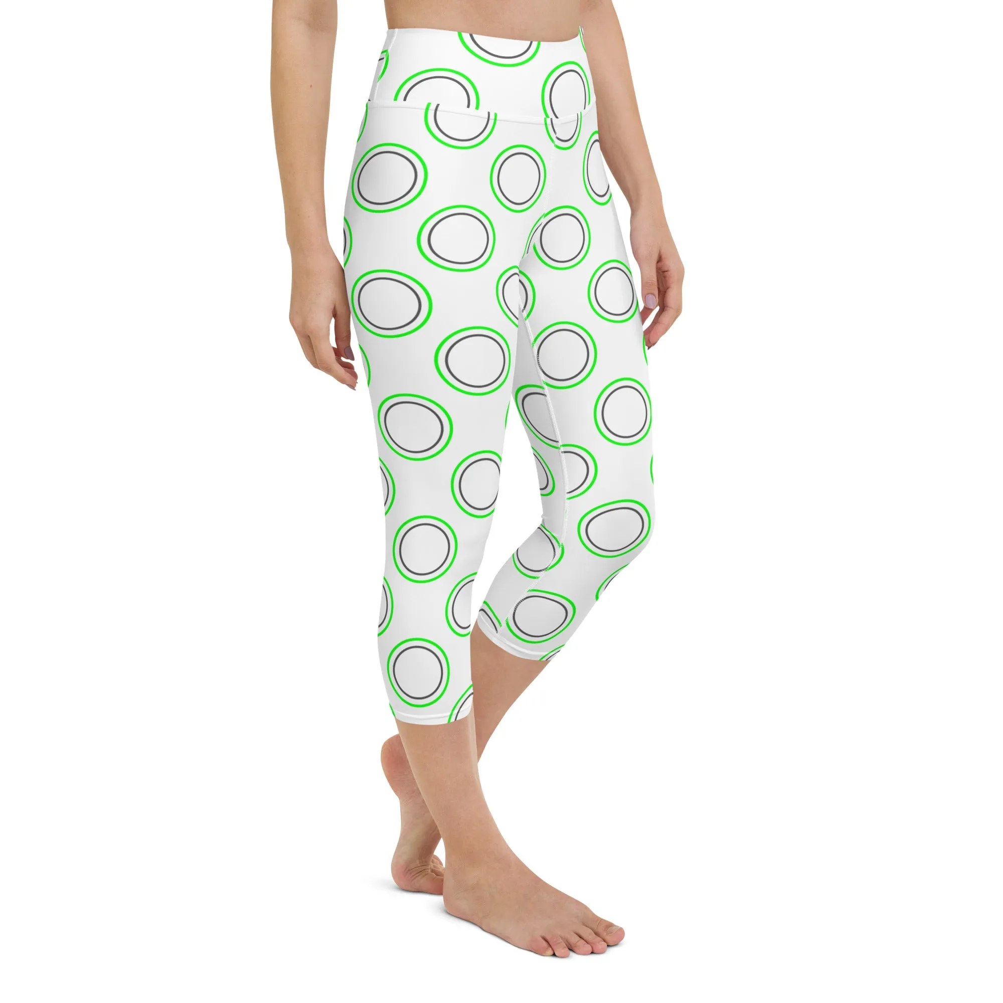 Designer Women’s Yoga Capri Leggings | Exercise Leggings, lioness-love