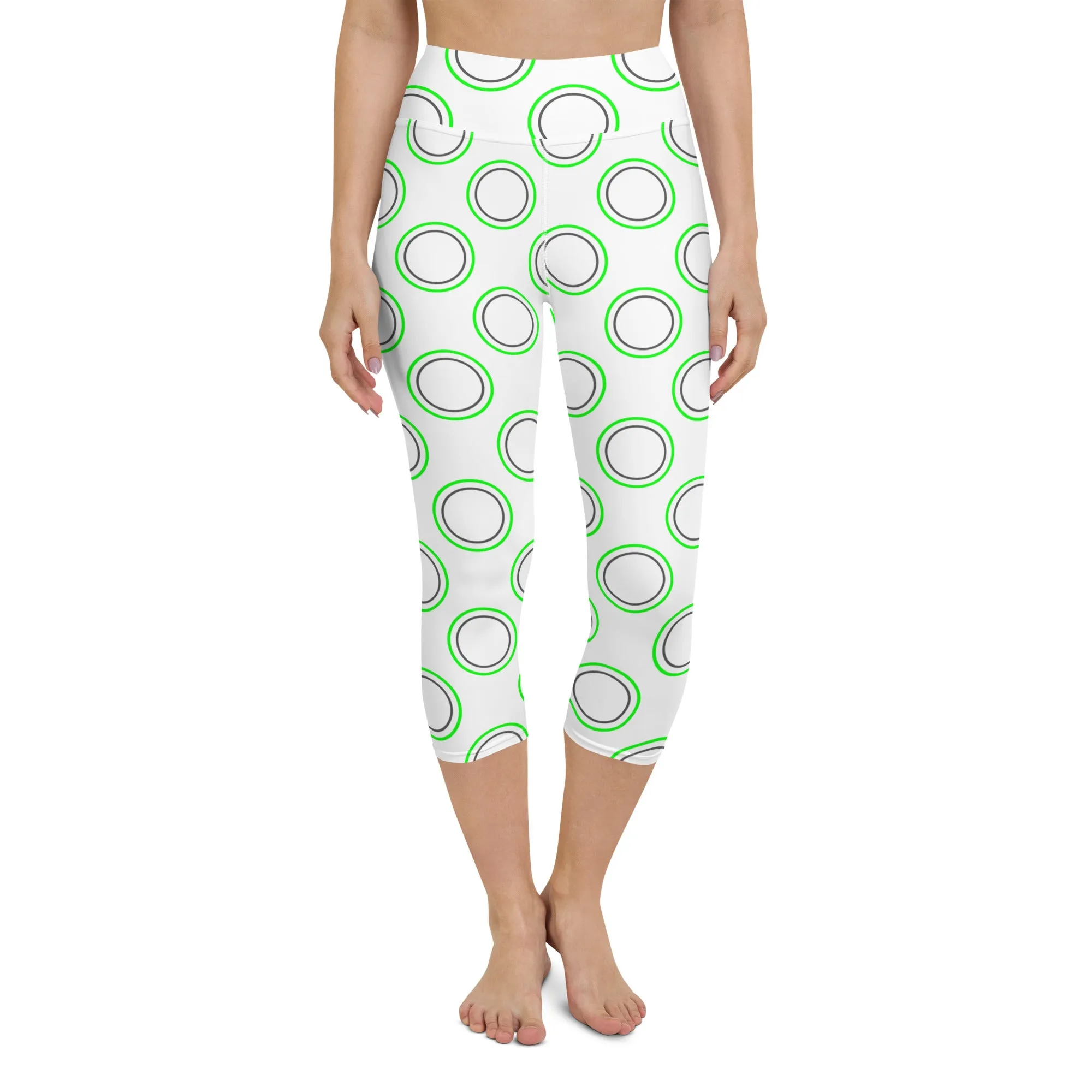 Designer Women’s Yoga Capri Leggings | Exercise Leggings, lioness-love