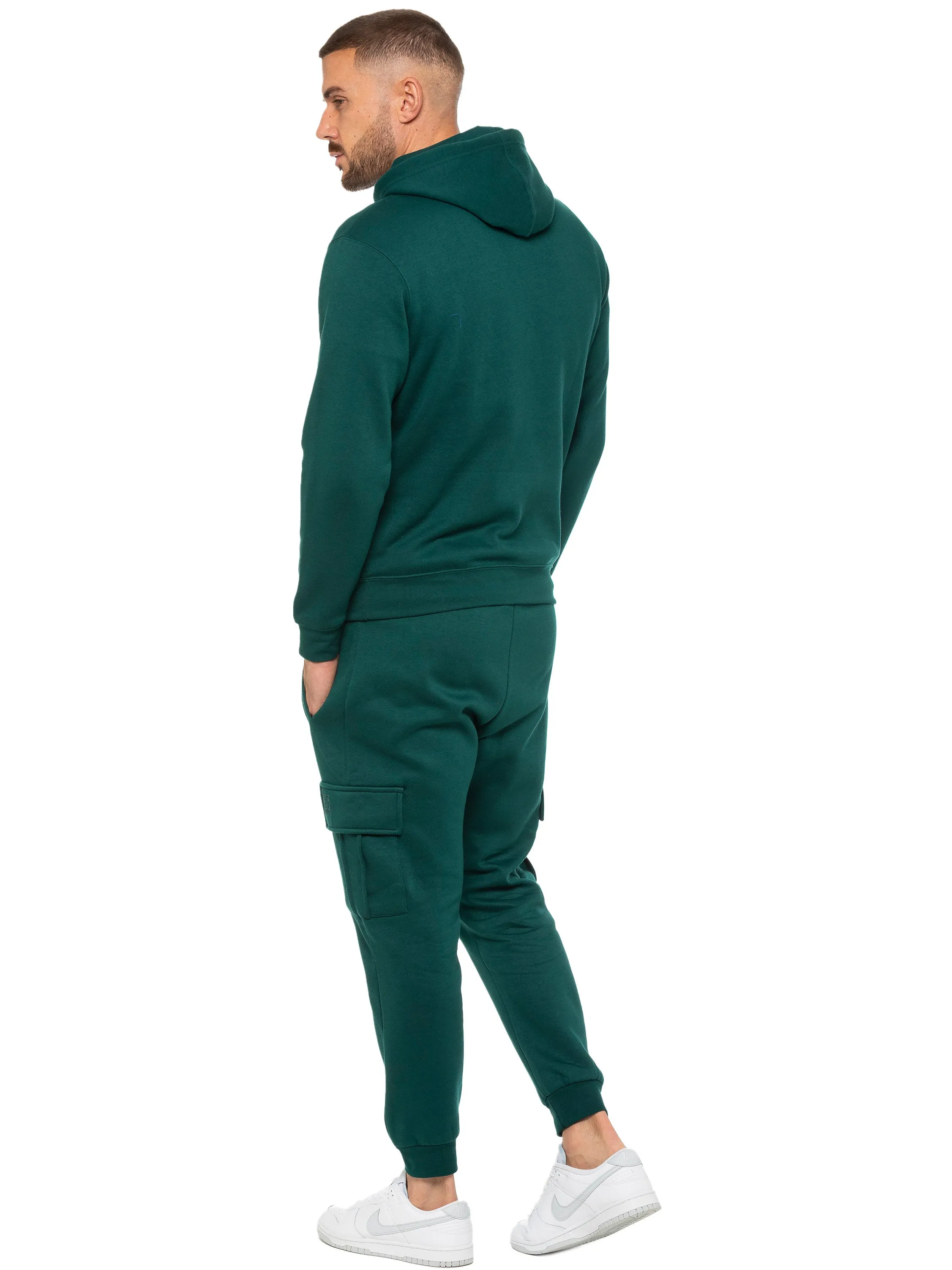 Enzo | Mens Pullover Hoodie Tracksuit Set