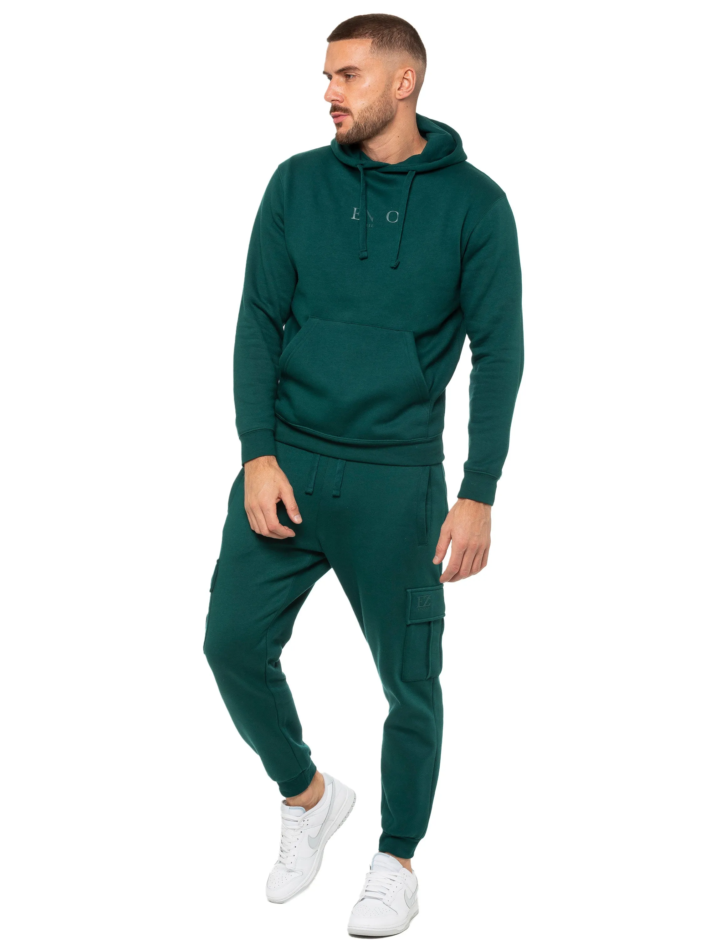 Enzo | Mens Pullover Hoodie Tracksuit Set