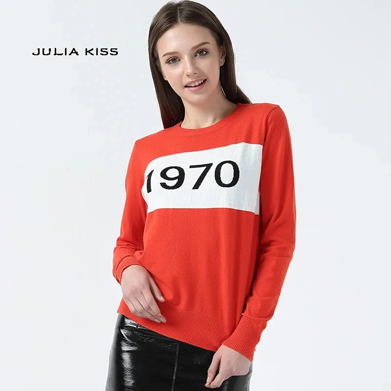 fashion pullover Long Sleeve Sweater