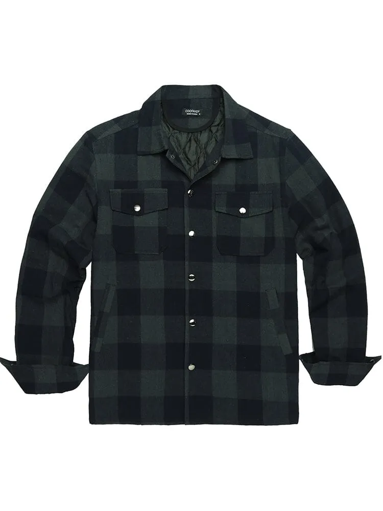 Flannel Checked Lined Shirt