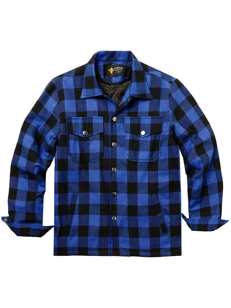 Flannel Checked Lined Shirt