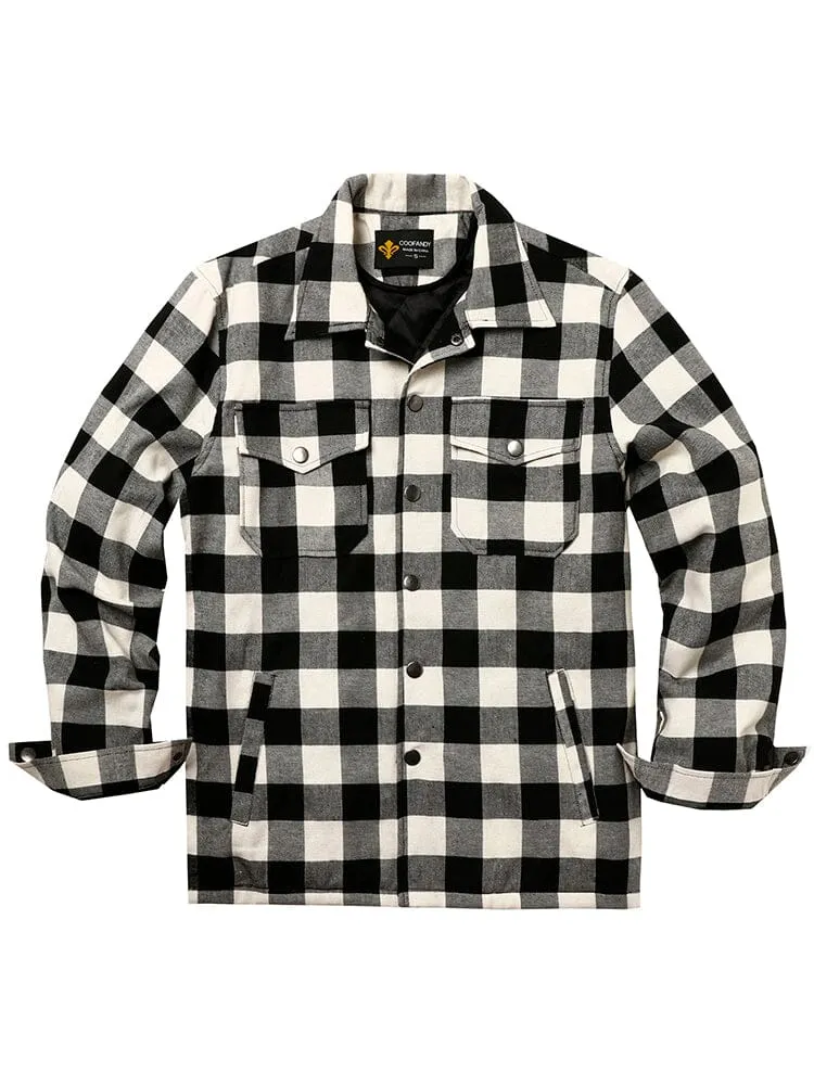 Flannel Checked Lined Shirt