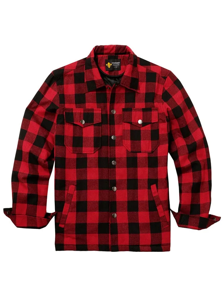 Flannel Checked Lined Shirt