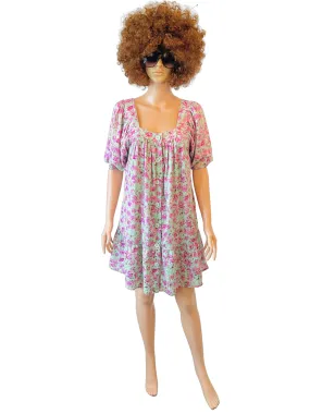 Floral Smock Summer Dress