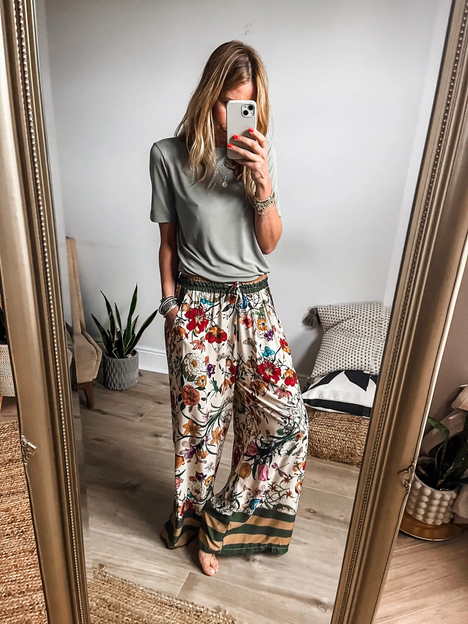 Floral Trouser