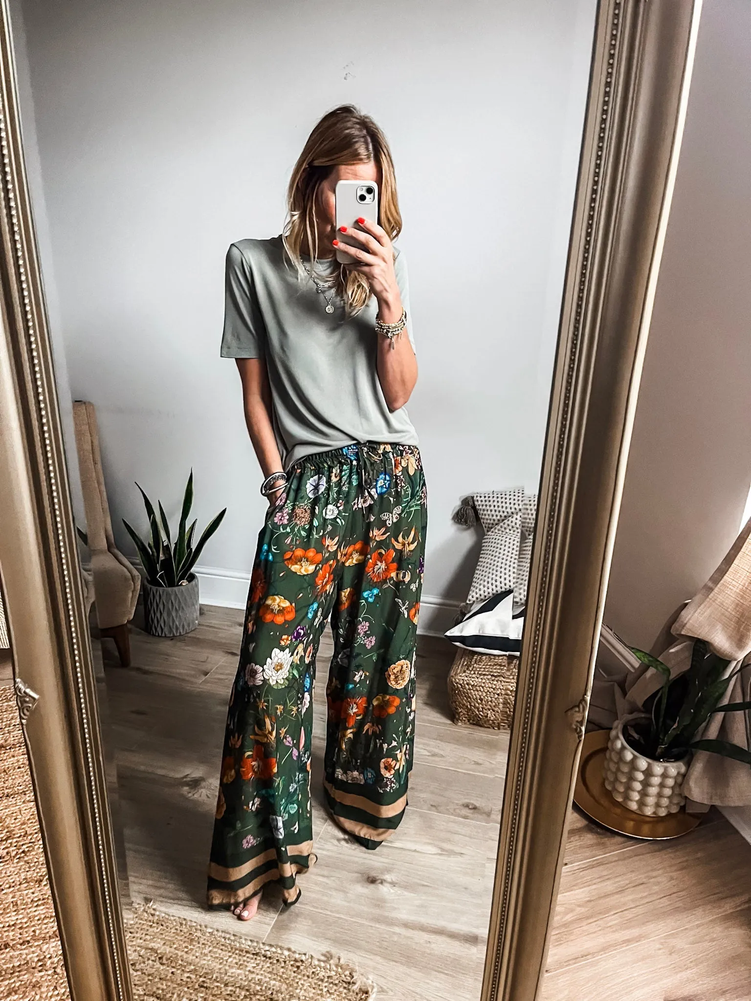 Floral Trouser