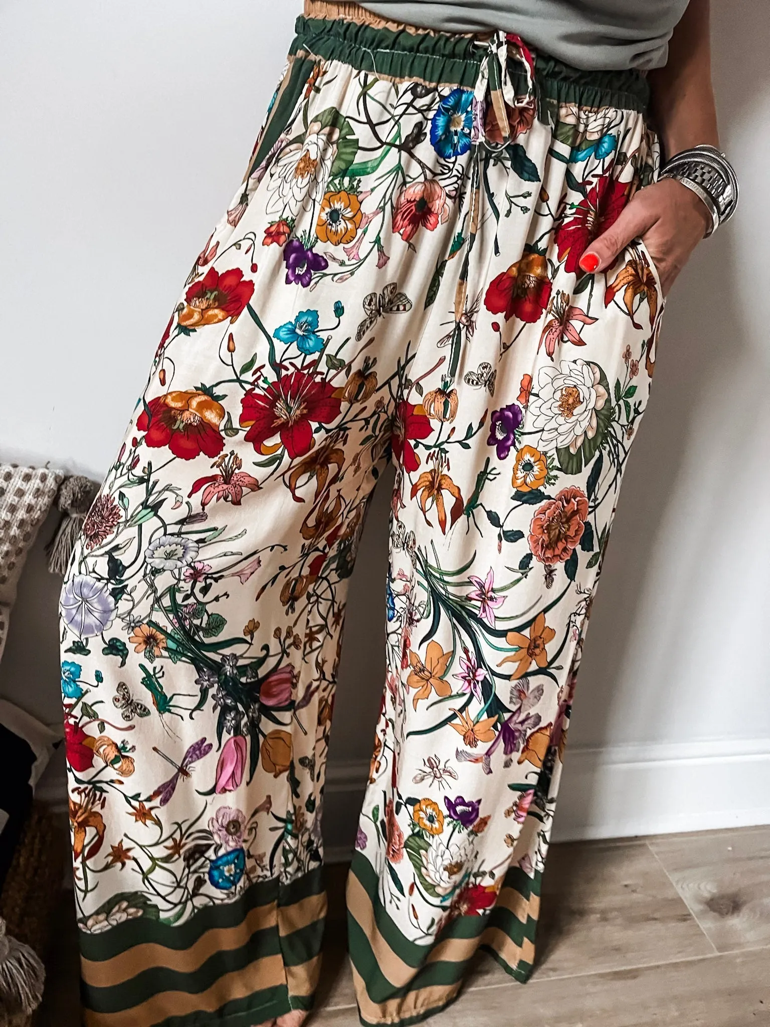 Floral Trouser