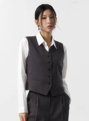 Formal Button Vest IS315