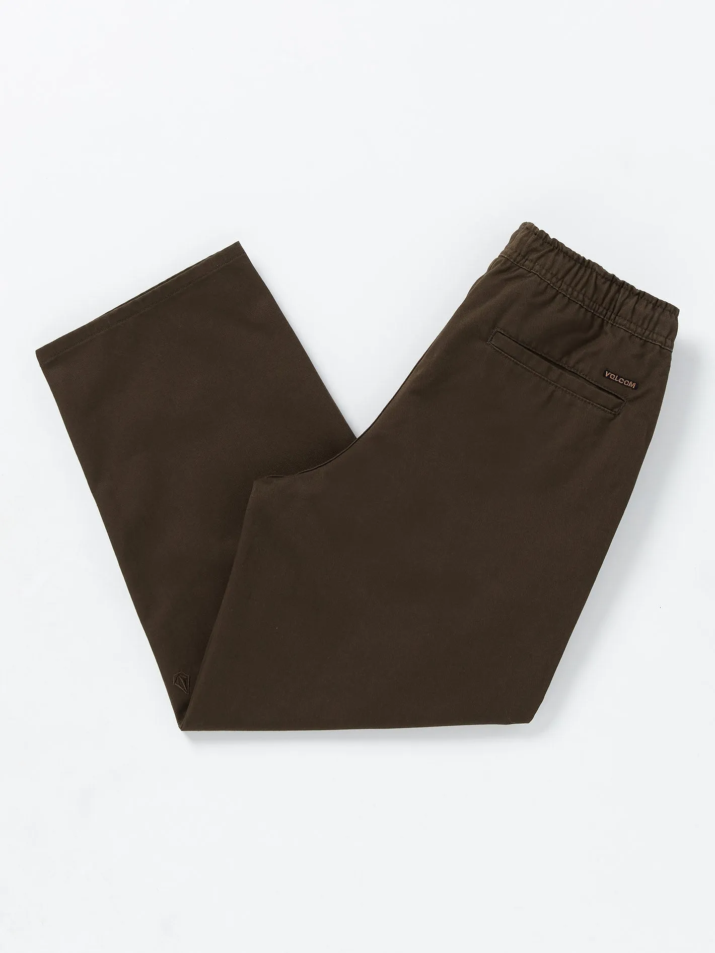 Freazy Elastic Waist Trousers - DARK BROWN - (KIDS)