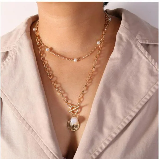 FREE   Shipping Women Multi Layer Long Necklaces & Pearl Chokers