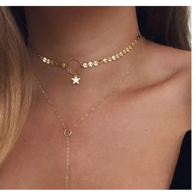 FREE   Shipping Women Multi Layer Long Necklaces & Pearl Chokers