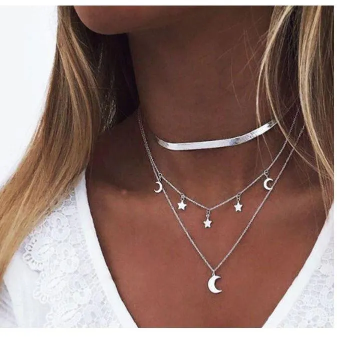 FREE   Shipping Women Multi Layer Long Necklaces & Pearl Chokers