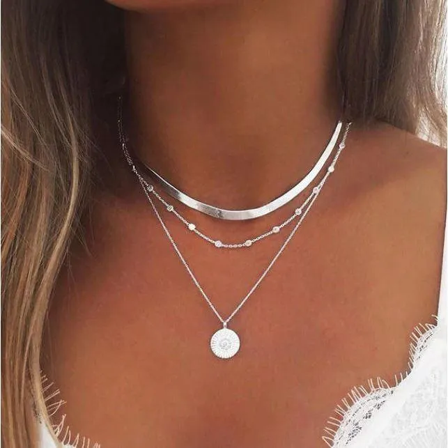 FREE   Shipping Women Multi Layer Long Necklaces & Pearl Chokers