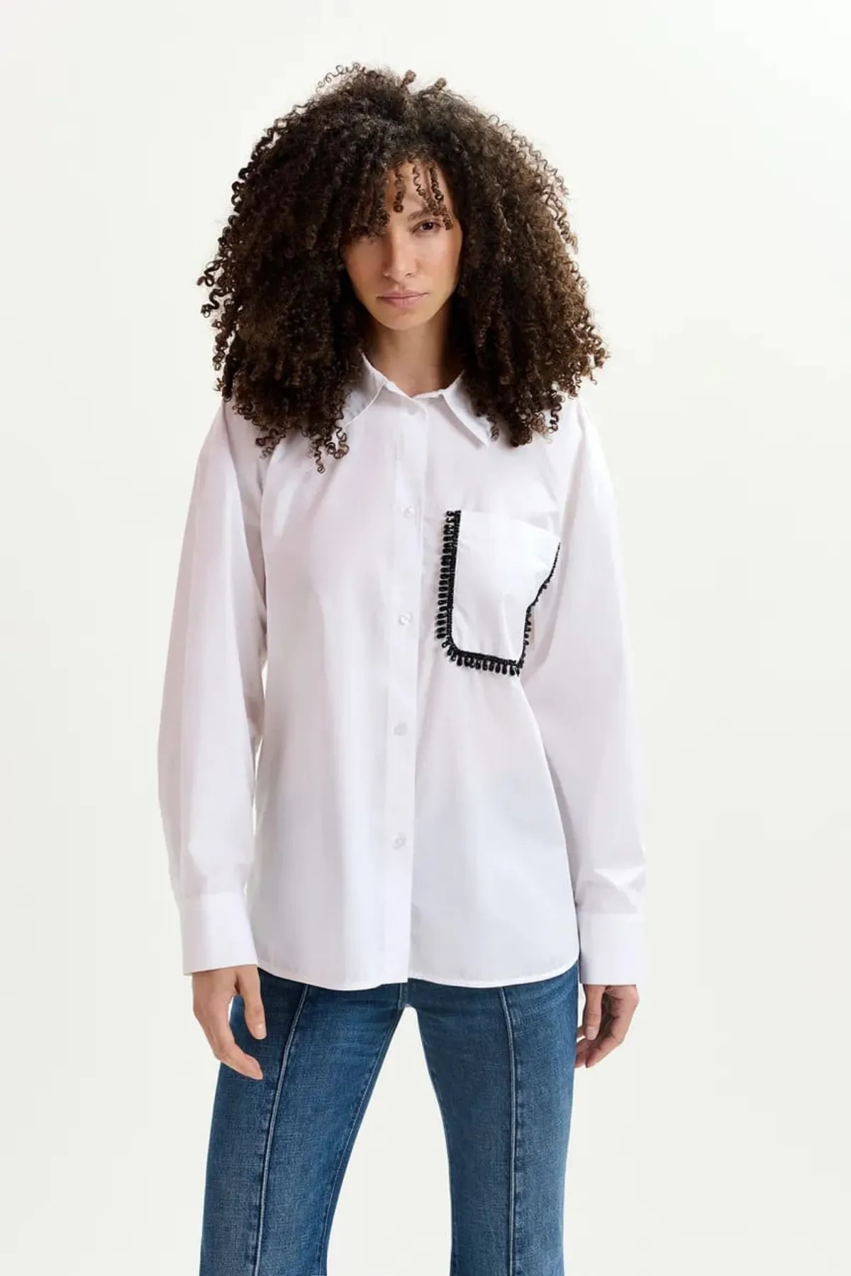 GET EMBELLISHED SHIRT WHITE