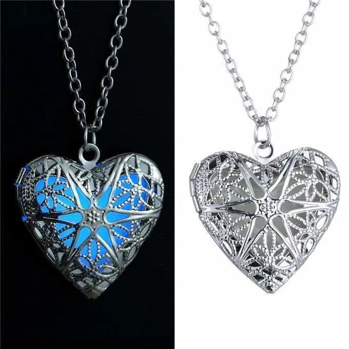 Glowing Love Heart Necklace