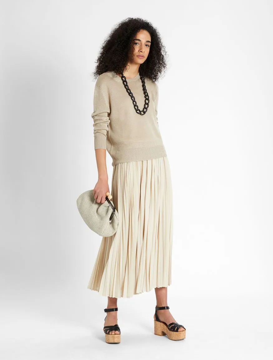 Grado Jersey Pleated Skirt