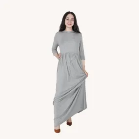 Heather Grey Maxi Dress