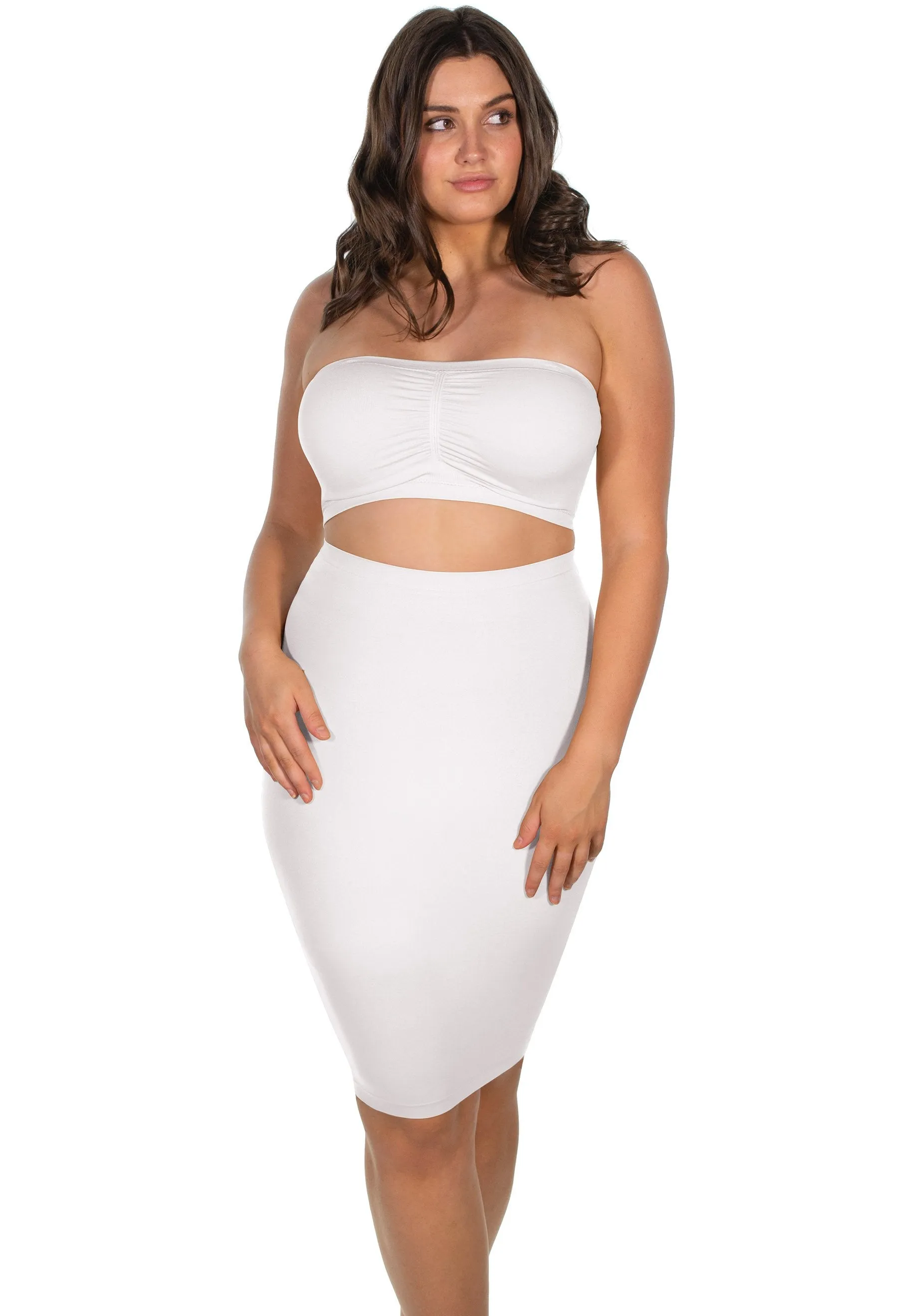 High Waist Slip Skirt